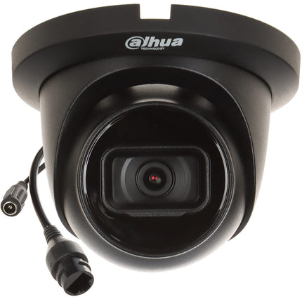 Dahua Black Kit 3x Turret 8 Mp + Recorder & Bekabeling