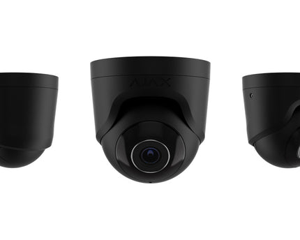 Ajax Systems TurretCam Zwart 5MP IP-beveiligingscamera