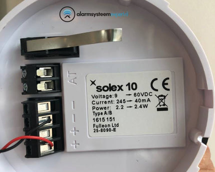 alarmsysteemexpert Professionele flitser, laag model. Wit flitslicht