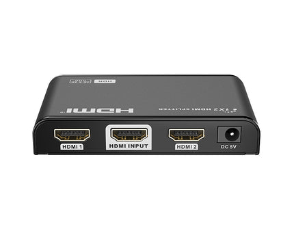 AlarmsysteemExpert.nl HDMI 2-poorts Splitter,  4K 60Hz UHD