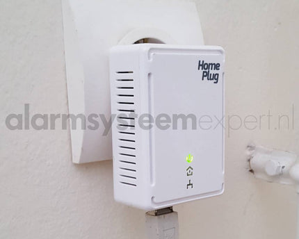 AlarmsysteemExpert.nl Powerline Adapterset 1200Mbps met PoE functie + Homeplug (3-phase)