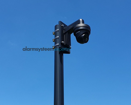 AlarmsysteemExpert.nl Ronde cameramast met kantelanker 2,50 meter