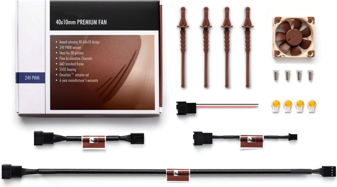 AlarmsysteemExpert.nl Stille Ventilator voor Hikvision en Dahua NVR 40x10mm