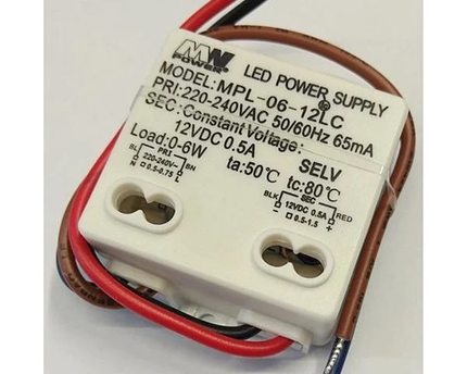 AlarmsysteemExpert.nl Voeding 12v 6w 0,5 Ampère - IP20