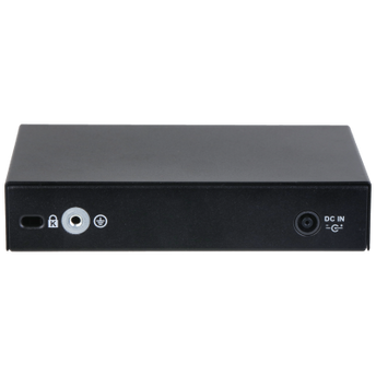 Dahua DH-CS4006-4ET-60, 4xPoE 100Mb poorten, Smart Switch, 2x Uplink Gigabit