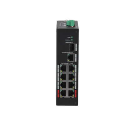 Dahua DH-PFS3110-8ET-96, Unmanaged Hardened  Switch 8 port, PoE