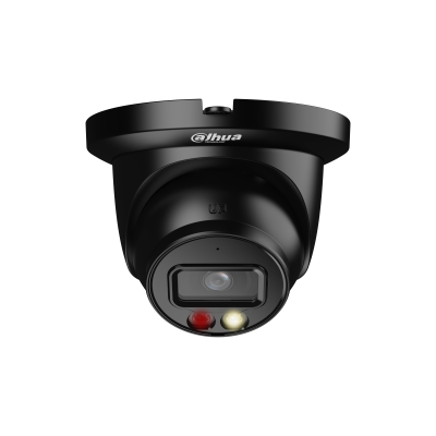 Dahua IPC-HDW2849TM-S-IL Zwart, 8MP Smart Dual Light Fixed-focal WizSense Eyeball