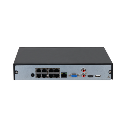 Dahua NVR2108HS-8P-i2, 8 Kanaals Compact NVR, Ultra HD, PoE