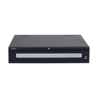 Dahua NVR608H-128-XI, 2x LAN, Geen PoE, RAID, Geschikt voor 128 IP camera's