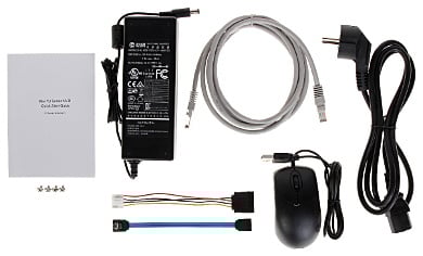 Dahua Set 2x Turret Full-Color 4MP + Recorder & Bekabeling