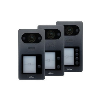 Dahua VTO3211D-P Video Intercom buitenpost met 1 drukknop, Mifare taglezer, PoE