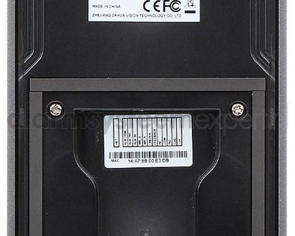 Dahua VTO3211D-P Video Intercom buitenpost met 1 drukknop, Mifare taglezer, PoE
