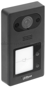 Dahua VTO3211D-P4 Video Intercom buitenpost met 4 drukknoppen, Mifare taglezer, PoE