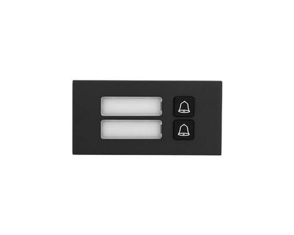 Dahua VTO4202FB-MB2 2-voudige beldrukker Zwart
