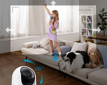 Eufy Indoor Cam, Pan & Tilt draaibaar 2K