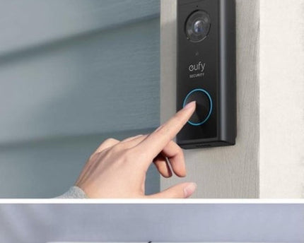 Eufy Videodeurbel Add-on, 2K resolutie, oplaadbare batterij, uitbreiding op Homebase