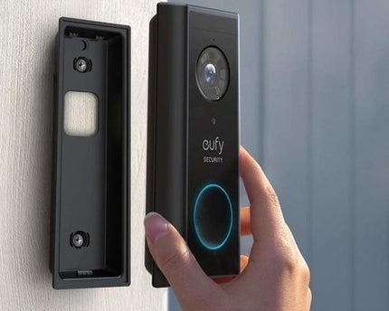 Eufy Videodeurbel Add-on, 2K resolutie, oplaadbare batterij, uitbreiding op Homebase