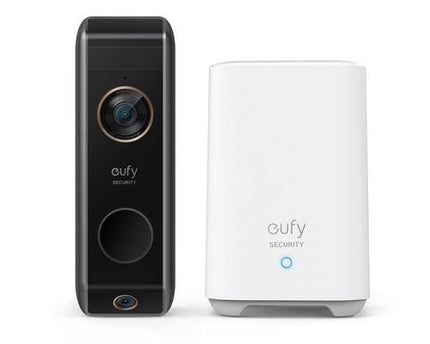 Eufy Videodeurbel set Dual 2 Pro draadloos met Homebase