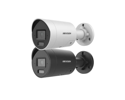 Hikvision DS-2CD2047G3-LI2UY/SL Zwart, 4MP 2.8mm Bullet, ColorVu 3.0, Strobe LED, Anti-corrosie en Dual-Mic