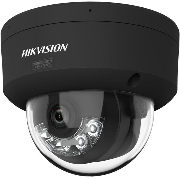 Hikvision DS-2CD2147G3-LIS2UY Zwart, 4MP Dome, ColorVu 3.0, Anti-corrosie en Dual-Mic
