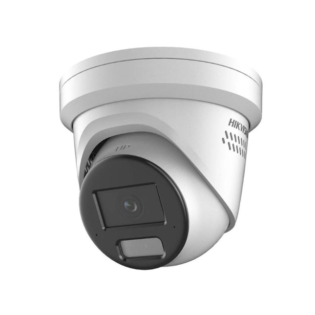 Hikvision DS-2CD2346G2H-IS2U/SL 4MP Darkfighter Eyeball SD-slot IR-Led 2-weg audio Sirene/flitslicht