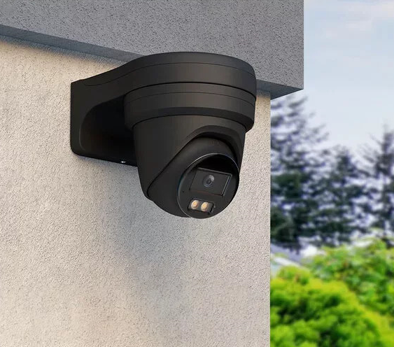 Hikvision DS-2CD2347G3-LI2UY Zwart, 4MP Turret, ColorVu 3.0, Anti-corrosie en Dual-Mic