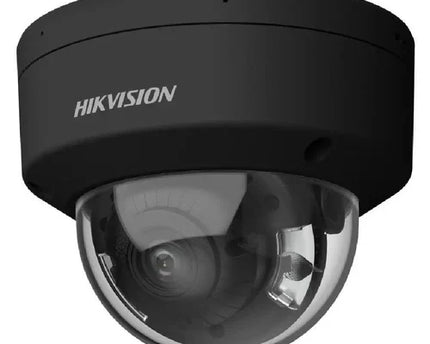 Hikvision DS-2CD2787G2HT-LIZS Zwart 8MP 4K Smart Hybrid Light ColorVu Motorized Varifocal Dome