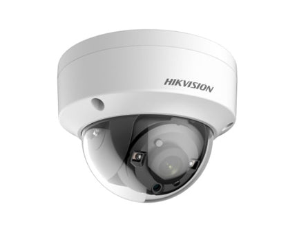 Hikvision DS-2CE57U1T-VPITF, 4K D/N IR 3-Axis Vandaal Dome, 2.8mm, Vaste lens