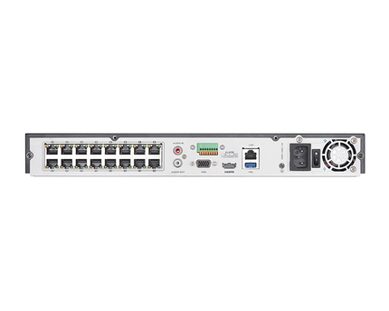 Hikvision DS-7616NXI-I2/16P/S, AcuSense, Netwerk video recorder, 16x IP kanalen, 16x PoE, 4K