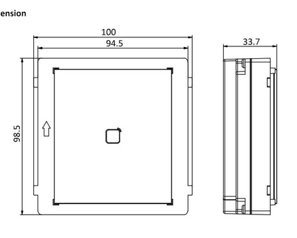 Hikvision DS-KD-E, Module Intercom, Kaartlezer EM