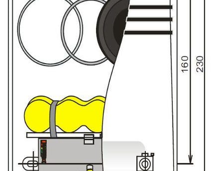 Jablotron JA-111A BUS externe sirene base