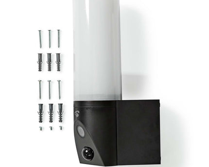 Nedis 2Mp SmartLife WiFi Camera (draaibaar) voor buiten met geïntegreerde Led Lamp