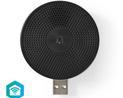 Nedis Draadloze Deurbelontvanger USB Accessoire voor Wi-Fi Smart Videodeurbel