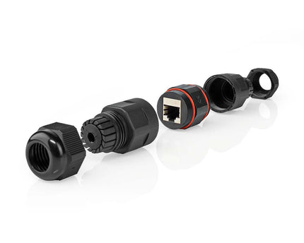 Nedis RJ45 CAT5/6 koppelstuk buitenshuis