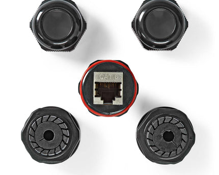Nedis RJ45 CAT5/6 koppelstuk buitenshuis