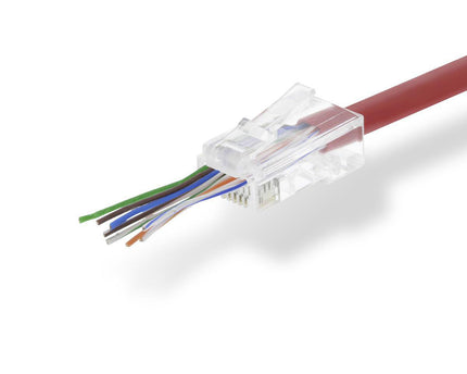 Nedis RJ45 Connector CAT6 FTP Pass Through Solid 10 stuks