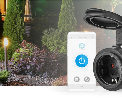Nedis SmartLife Smart Stekker voor buiten geschikt