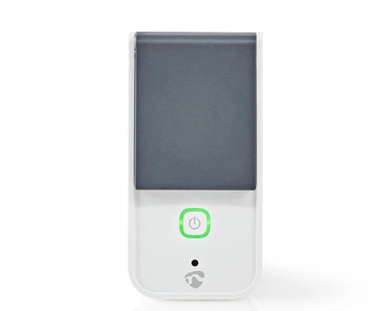 Nedis Wi-Fi Smart Stekker voor Buiten | Spatwaterbestendig | IP44 | Verbruiksmonitor | Schuko Type F | 16 A