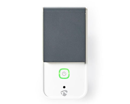 Nedis Wi-Fi Smart Stekker voor Buiten | Spatwaterbestendig | IP44 | Verbruiksmonitor | Schuko Type F | 16 A