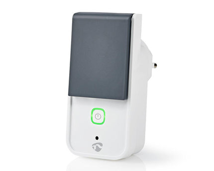 Nedis Wi-Fi Smart Stekker voor Buiten | Spatwaterbestendig | IP44 | Verbruiksmonitor | Schuko Type F | 16 A