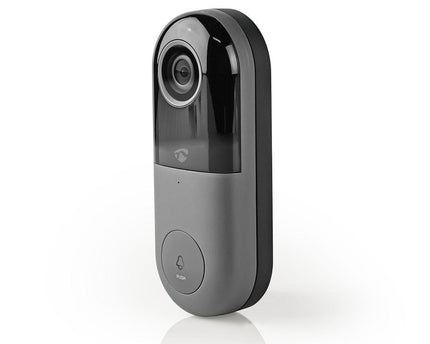 Nedis Wi-Fi Smart Videodeurbel Bediening via App microSD-Sleuf Full HD 1080p