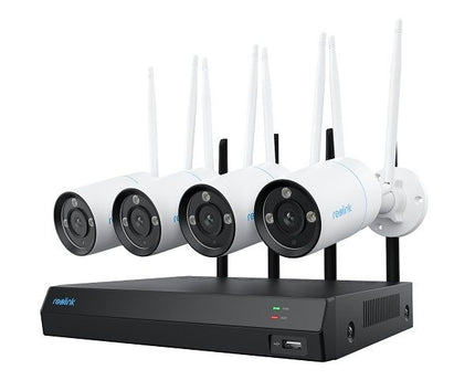 Reolink NVS12-8MB4W, 4K/8MP UHD WiFi Bullet beveiligingsset