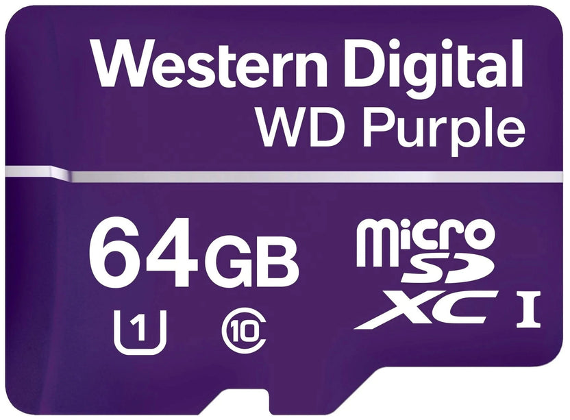 Western Digital Purple MicroSD Videosurveillance